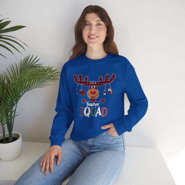 Teacher Squad Holiday Sweatshirt - Image 12