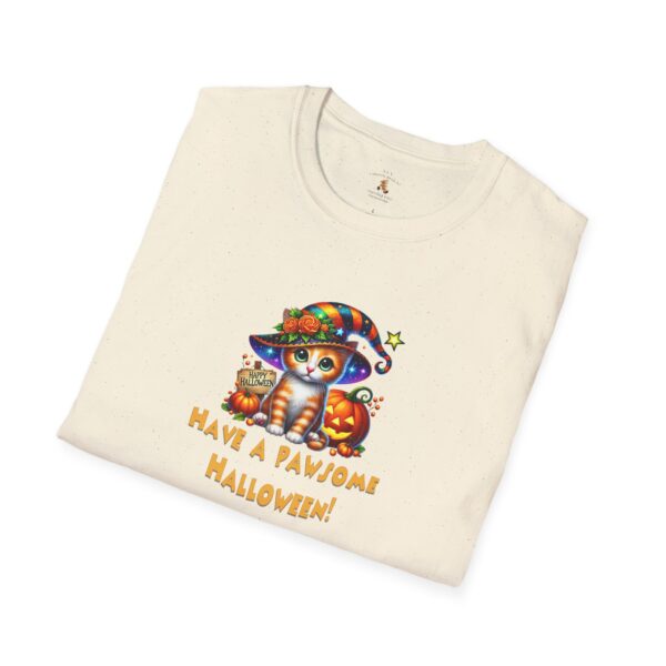 Cute Halloween Cat Tee - Image 65