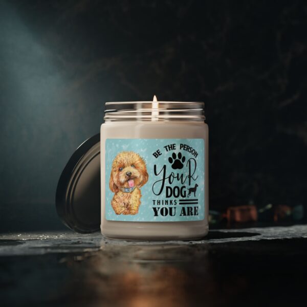 Cute Dog Lover Candle