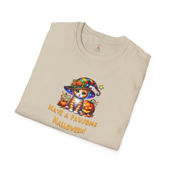 Cute Halloween Cat Tee - Image 29