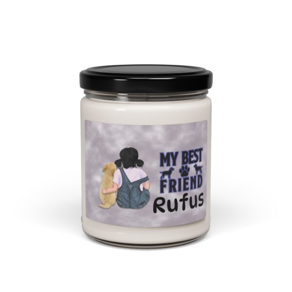 Dog Lover Candle w/child friend - Image 3