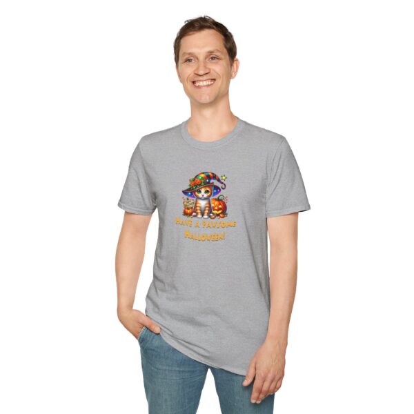 Cute Halloween Cat Tee - Image 8