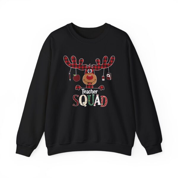 Teacher Squad Holiday Sweatshirt - Image 3