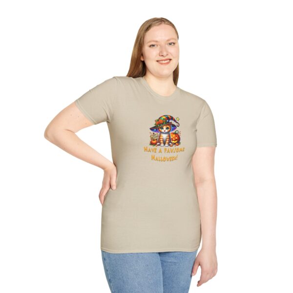 Cute Halloween Cat Tee - Image 30