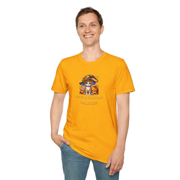 Cute Halloween Cat Tee - Image 56