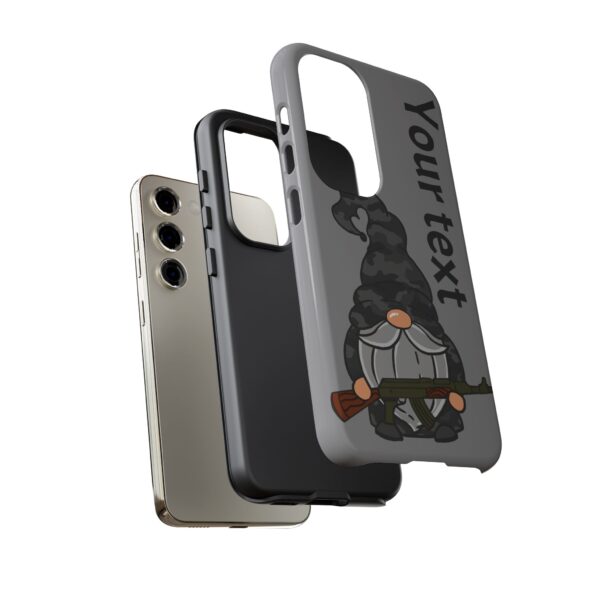 Funny Military Gnome Phone Case - Image 7