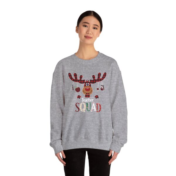 Teacher Squad Holiday Sweatshirt - Image 2