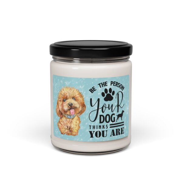 Cute Dog Lover Candle - Image 2